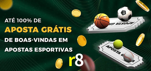 r8 Ate 100% de Aposta Gratis